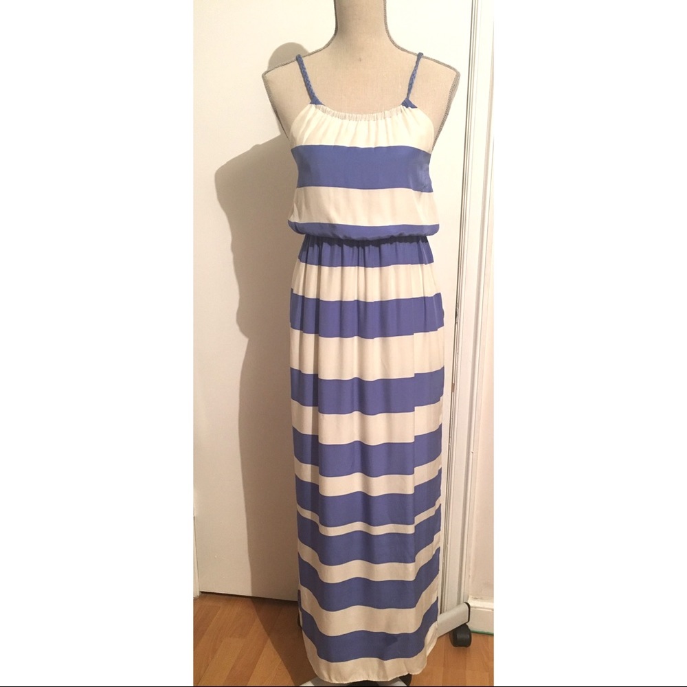 Striped maxi